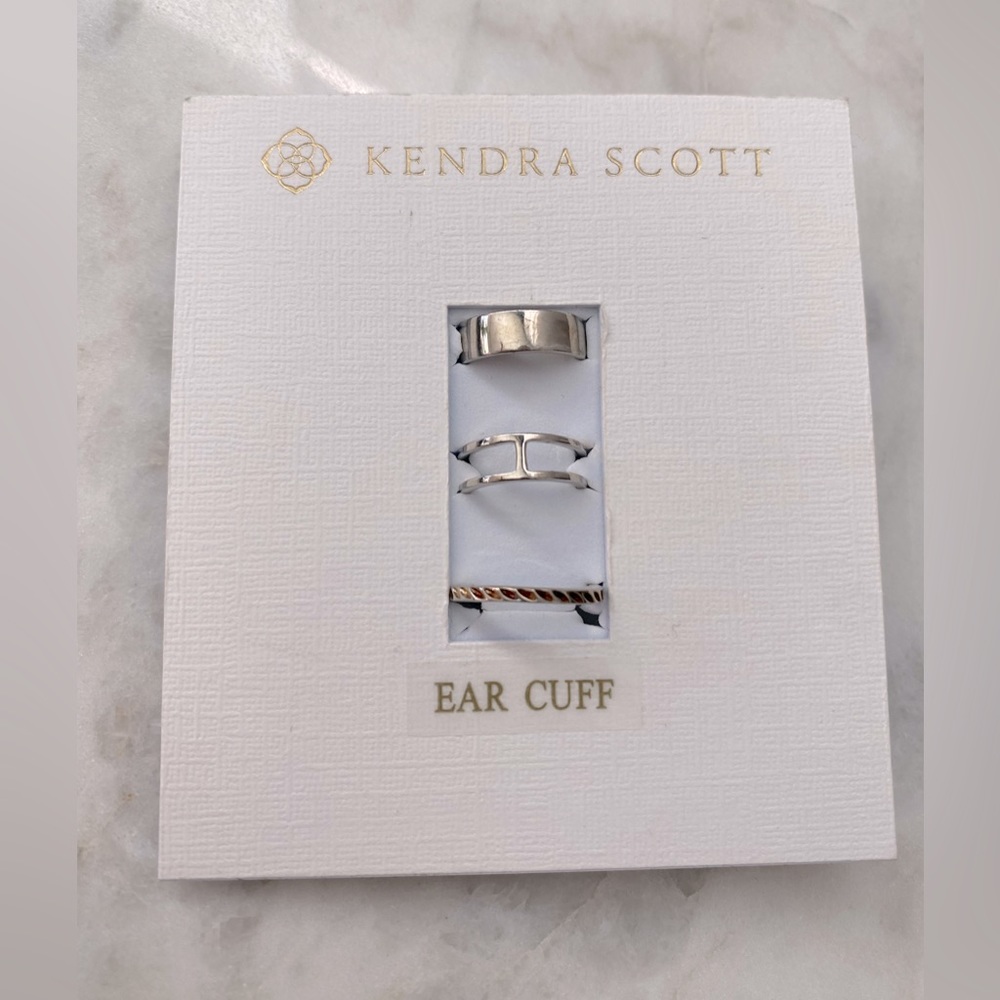Kendra Scott: Preston Ear Cuff Set-Silver